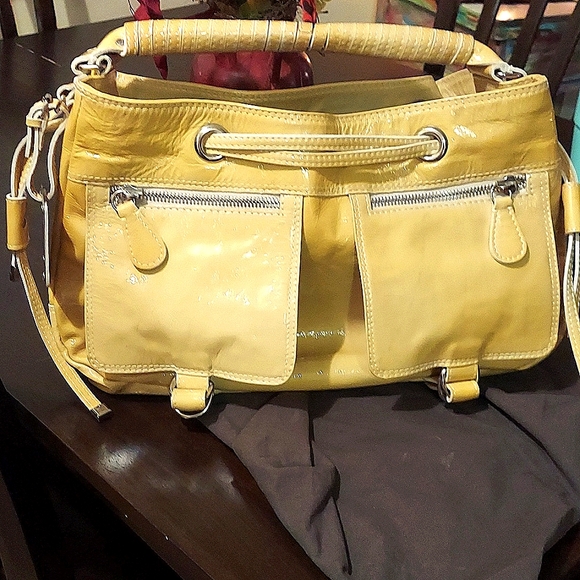 $$BEAUTIFUL NEW ITALIAN LEATHER HANDBAG!! LARGE.. VIA REPUBBLICA! - Picture 6 of 9